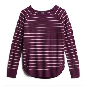 Pink Clover Stitch Fix Curved Hem Pullover